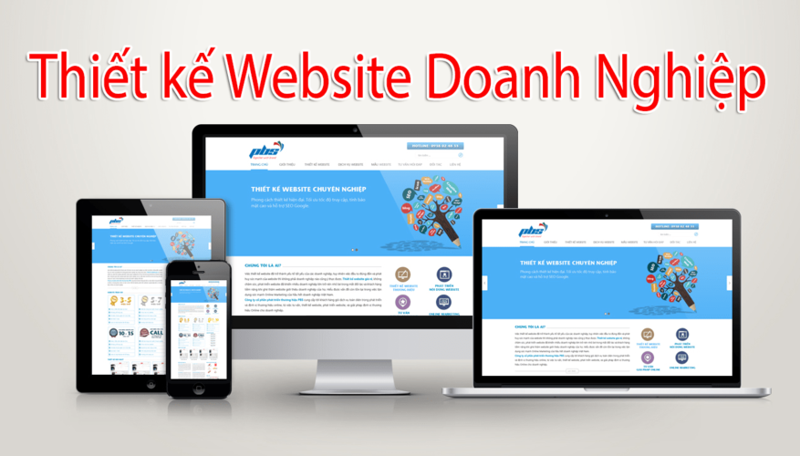 thiết kế web doanh nghiệp