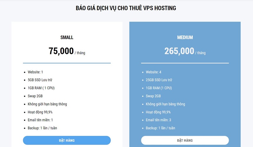 nên sử dụng hosting nào
