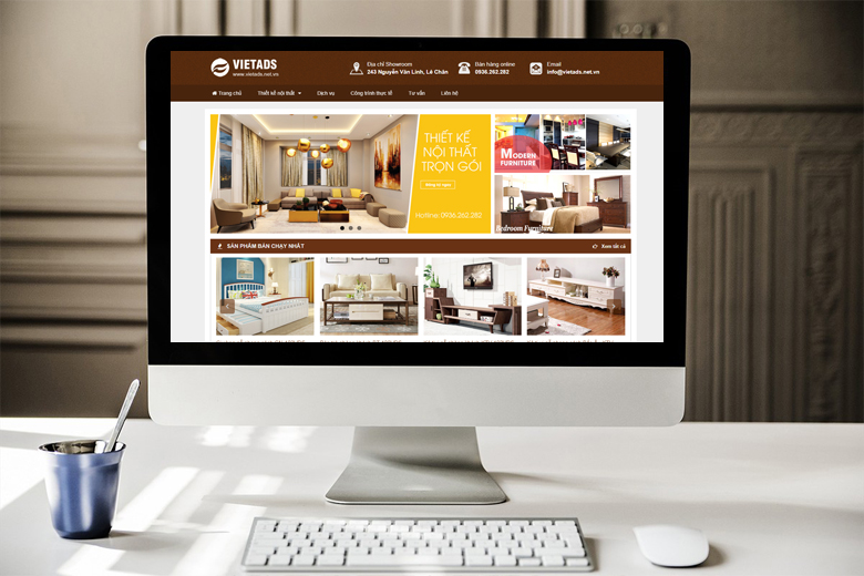 Giao Diện Website Nội Thất 15 - Tony Công