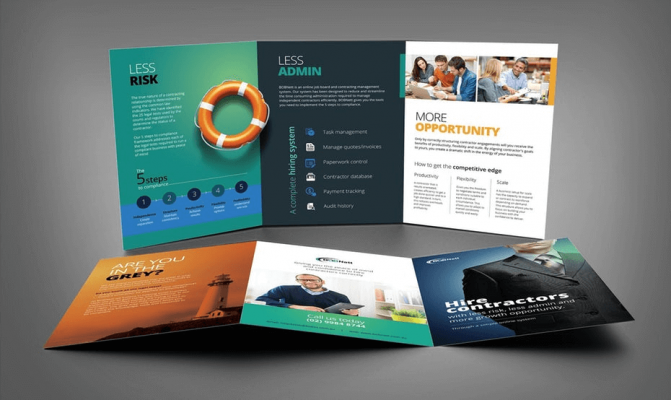 thiết kế Brochure