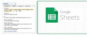 google sheet la gi