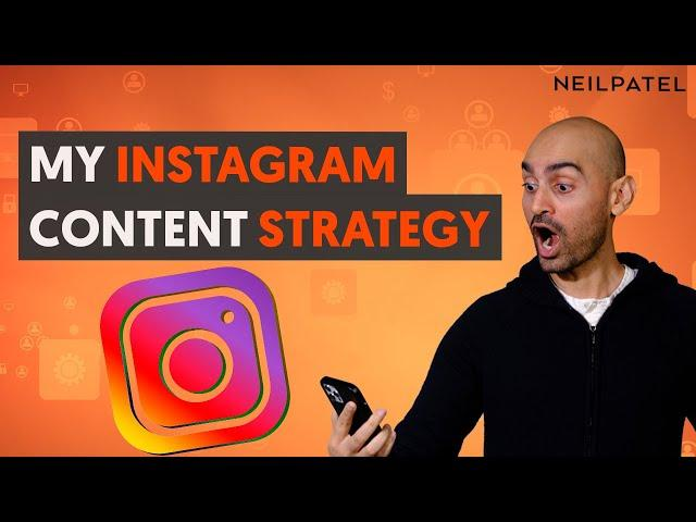 Instagram Marketing Guide: 10 Tips That Actually Work - Bài viết kiến thức mới nhất 2024 12 Neil Patel showing is Instagram content strategy.
