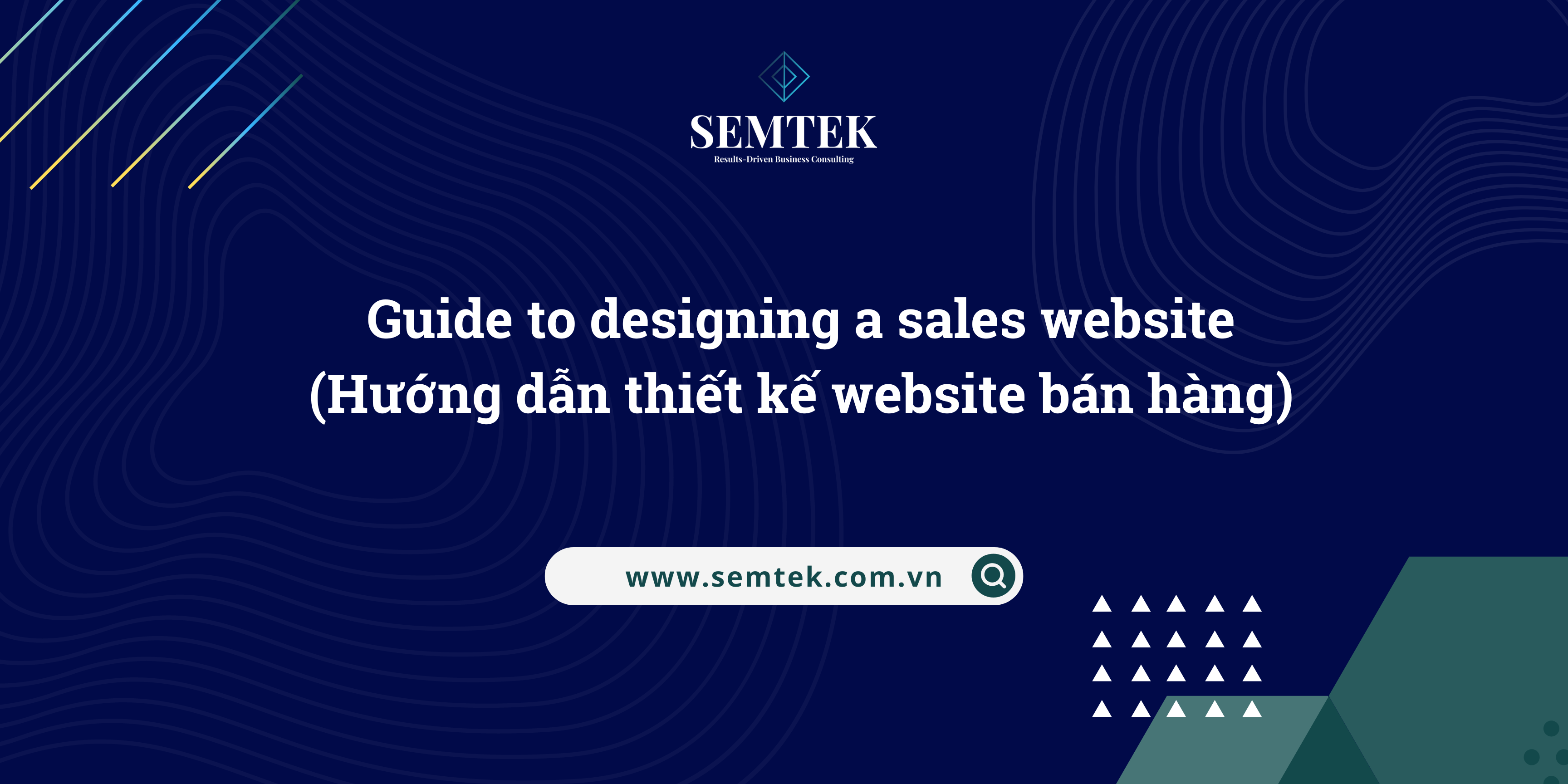 hướng dẫn thiết kế website bán hàng