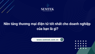 các nền tảng thương mại điện tử