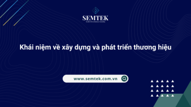 khái niệm về xây dựng và phát triển thương hiệu