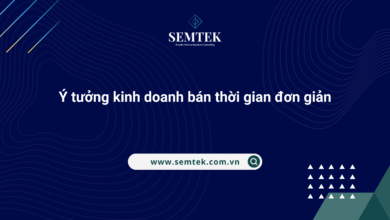 ý tưởng kinh doanh bán thời gian