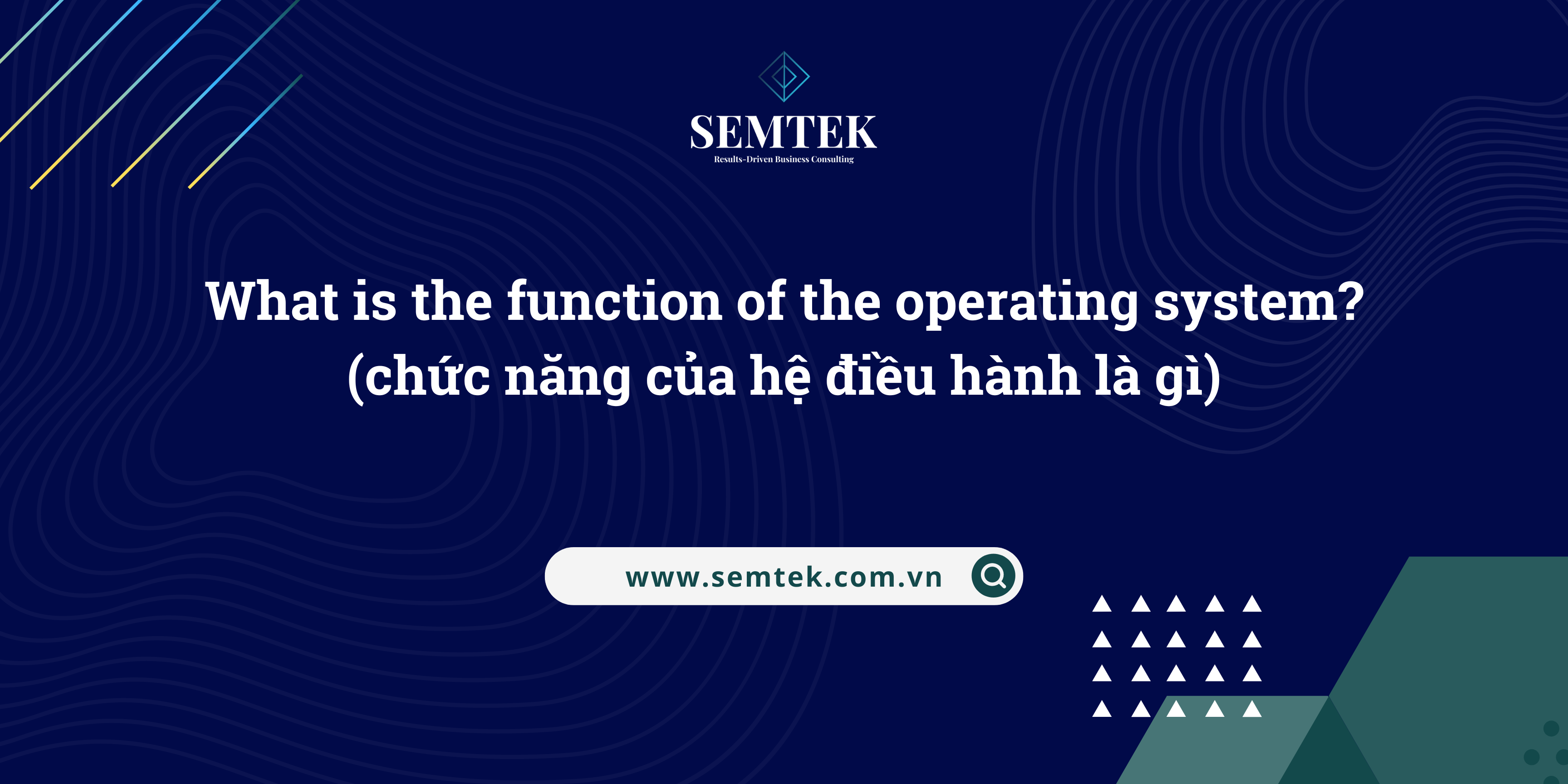 chức năng của hệ điều hành