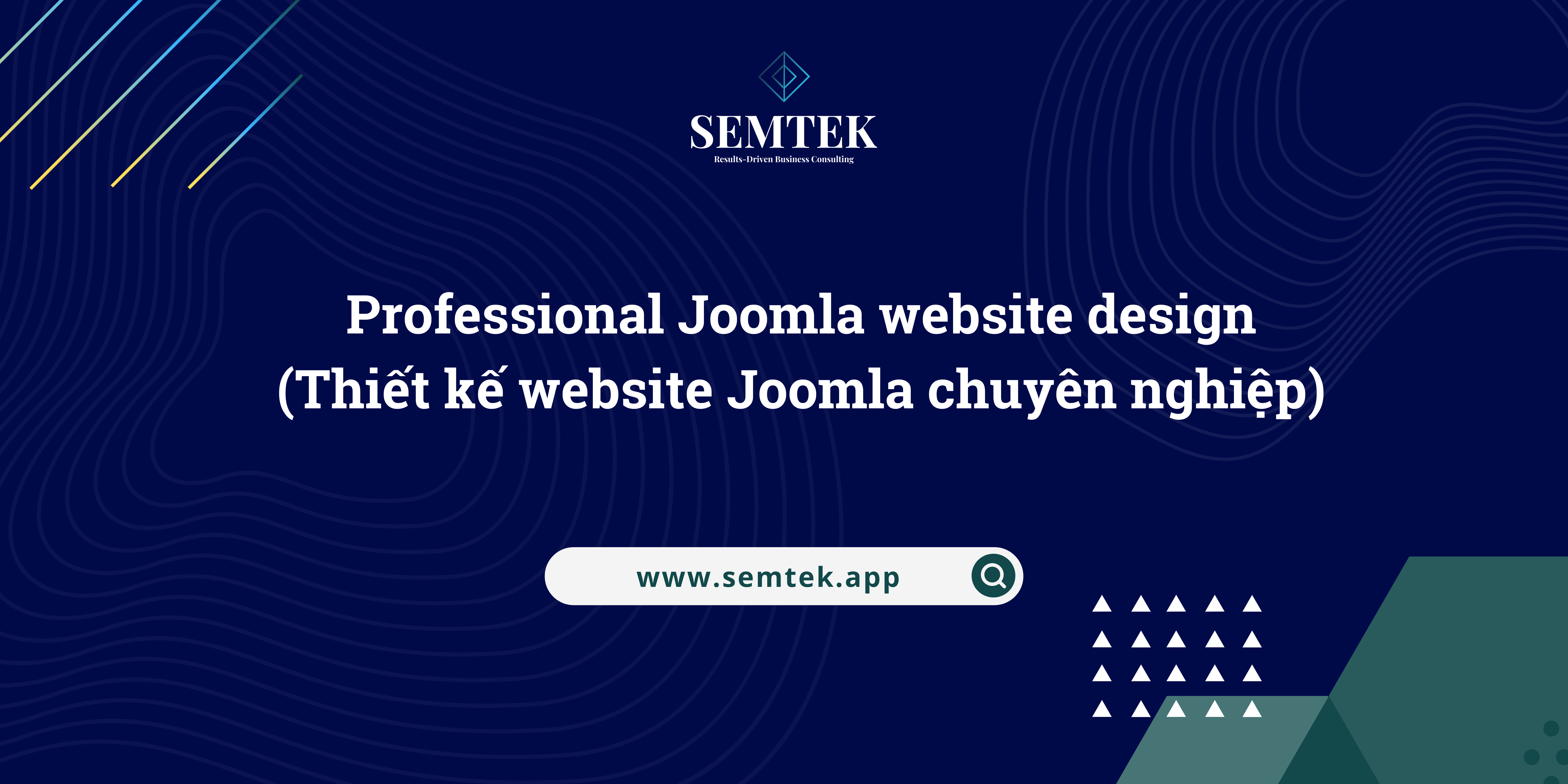 thiết kế website joomla