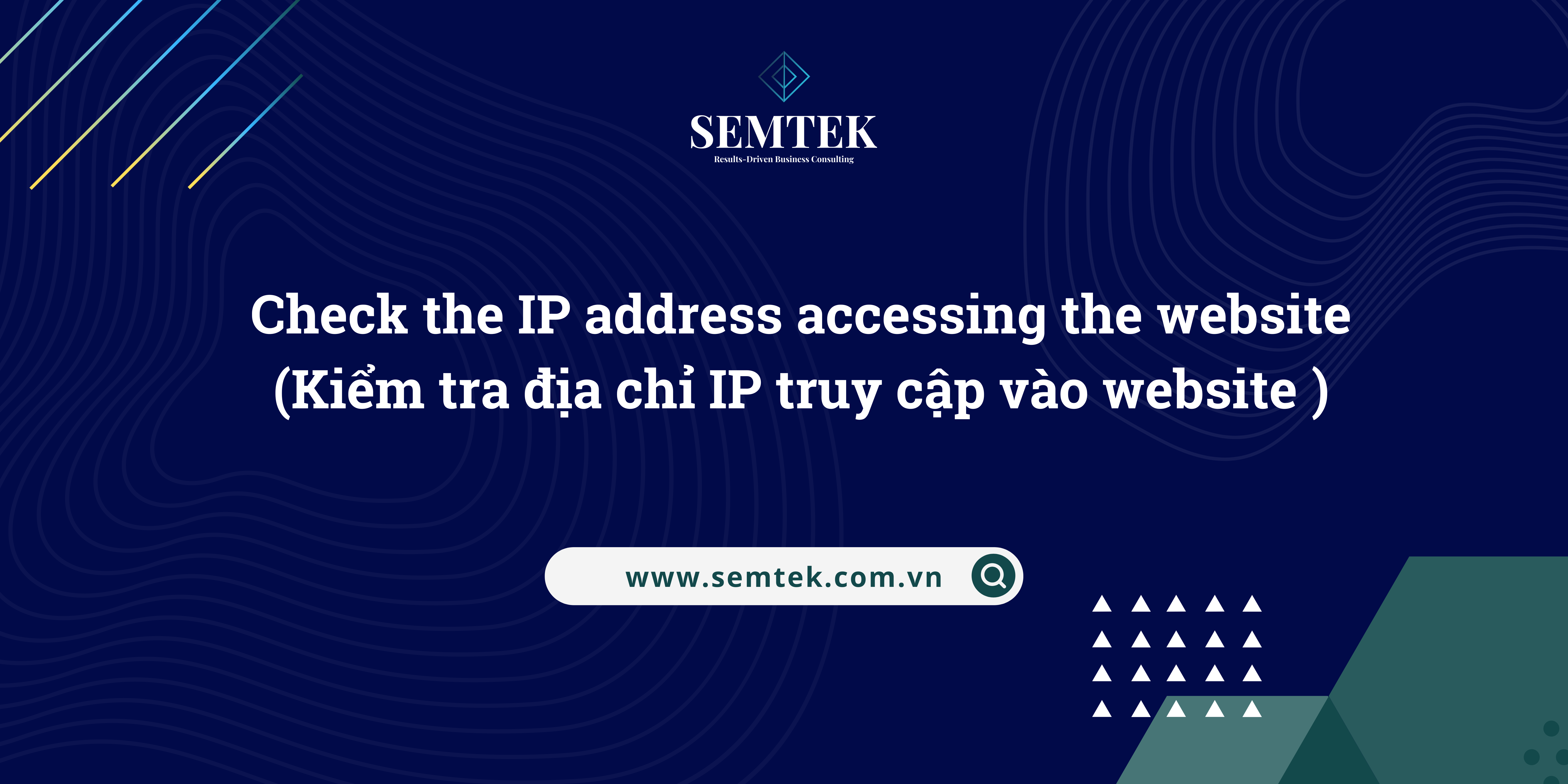kiểm tra ip truy cập vào website