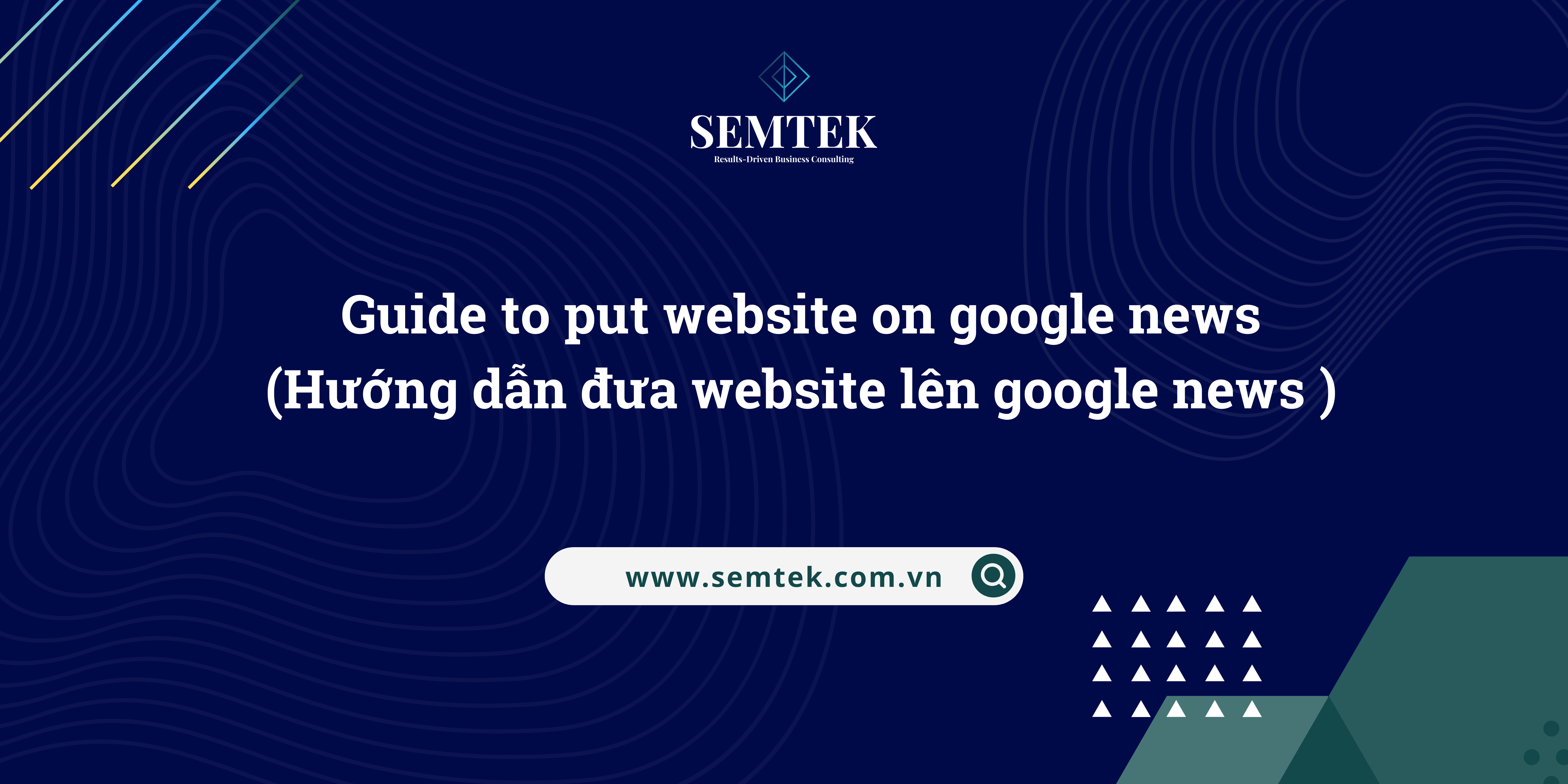 hướng dẫn đưa website lên google news