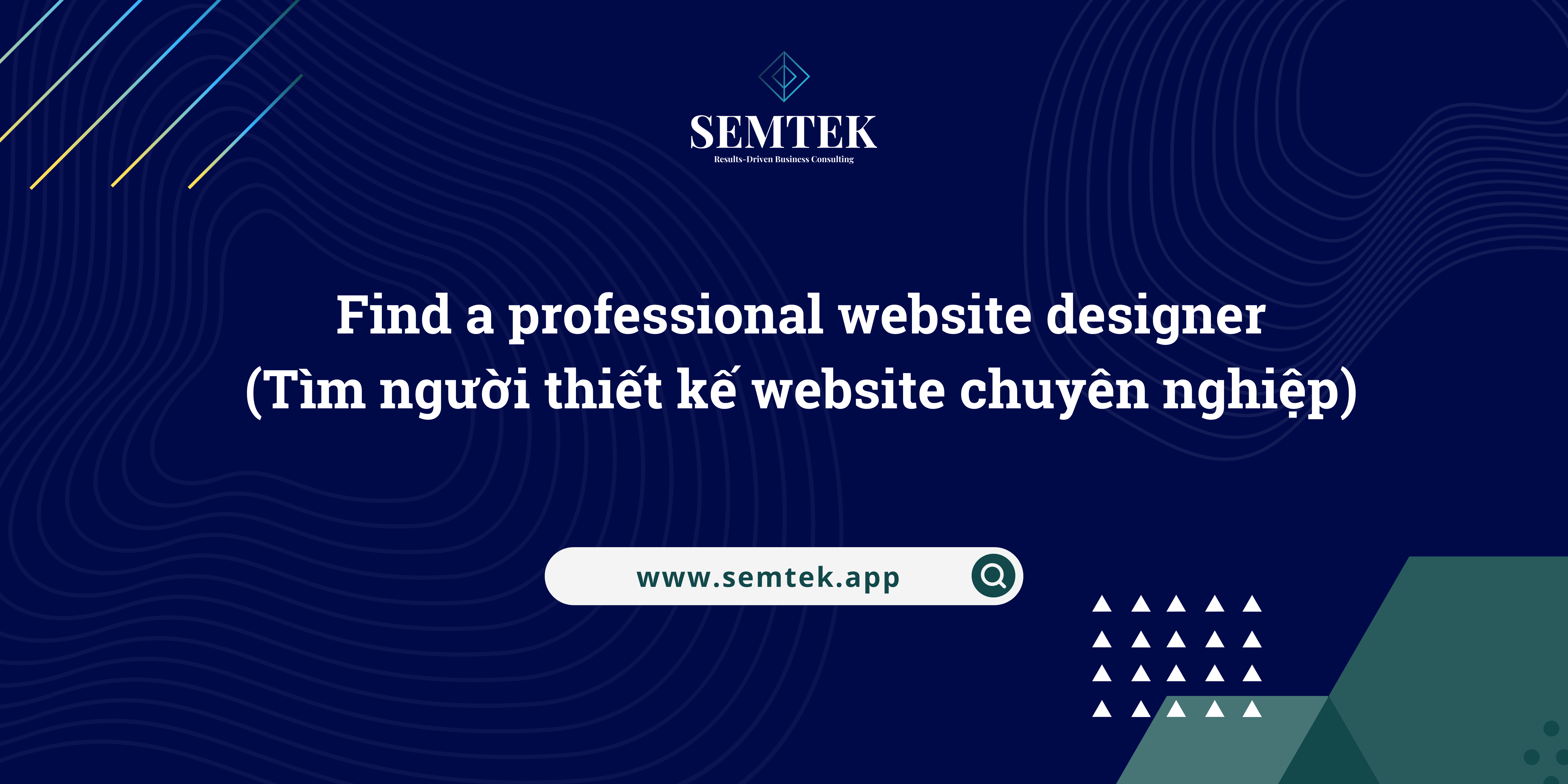 tìm người thiết kế website